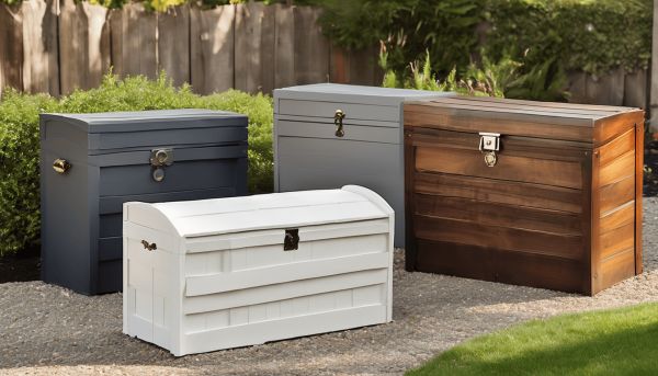 Comparer les coffres de jardin pour maximiser votre rangement