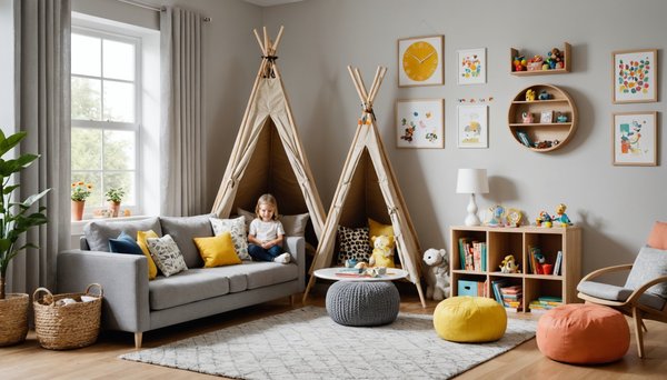 Comment aménager un coin ludique pour enfants dans votre salon tout en préservant son élégance ?