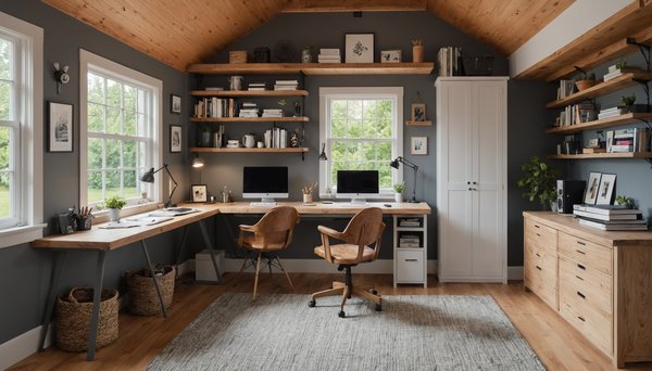 Quand la petite maison devient bureau à domicile